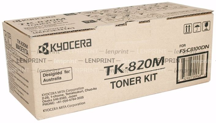 Купить Kyocera Mita TK-820M Kyocera Mita TK-820M