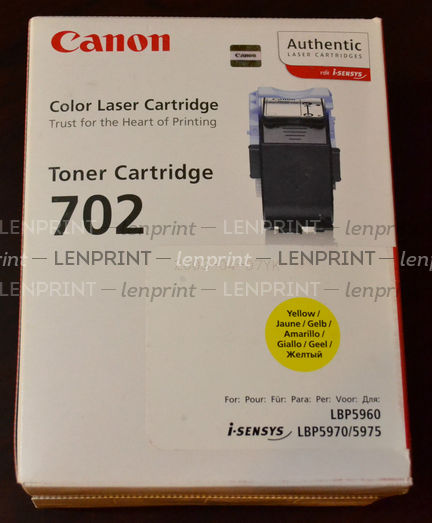 Купить Canon Cartridge 702Y Canon Cartridge 702Y