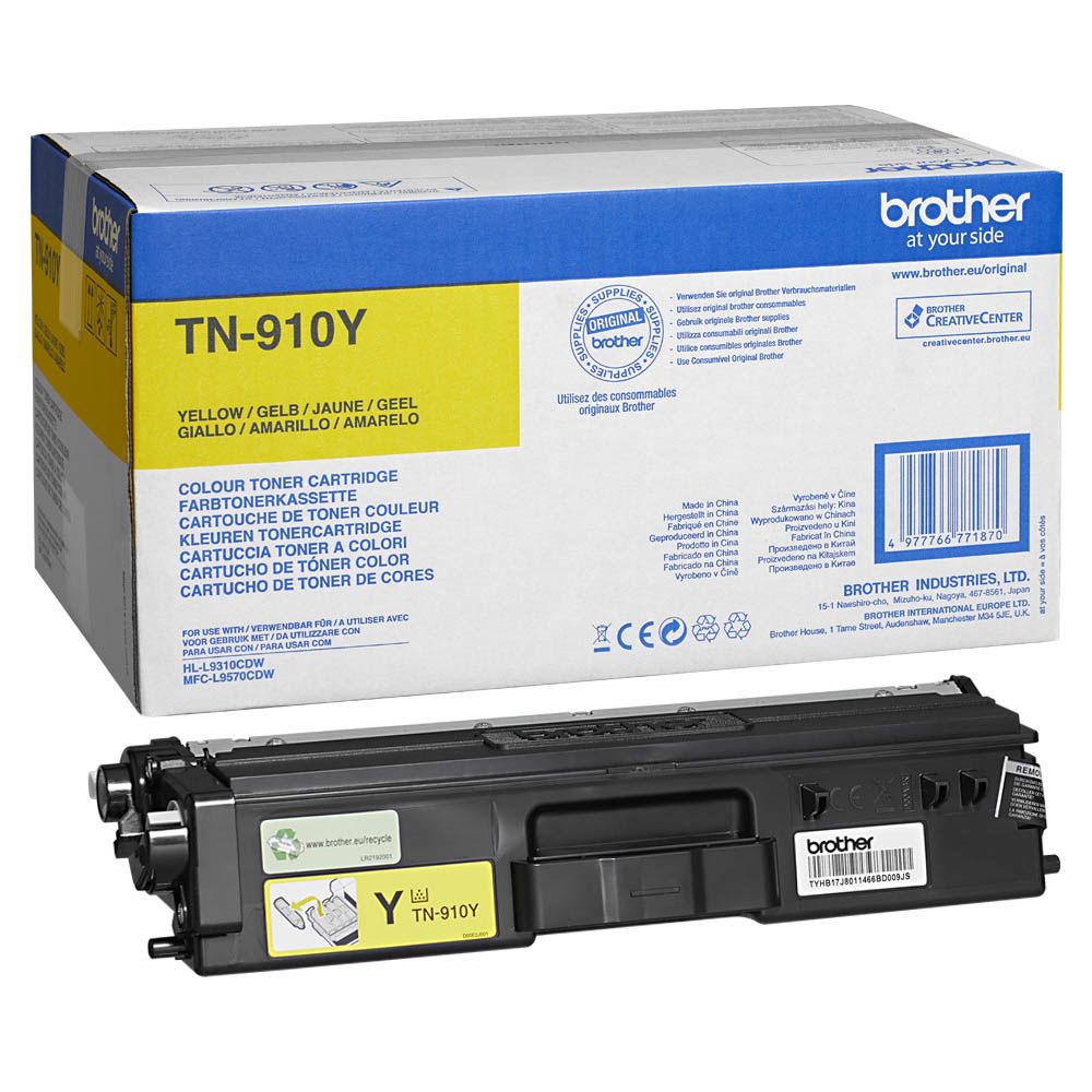Купить Brother TN-910Y картридж желтый Brother TN-910Y картридж желтый