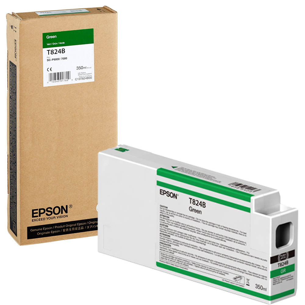 Купить Epson C13T824B00 картридж зеленый, № T824B Epson C13T824B00 картридж зеленый, № T824B